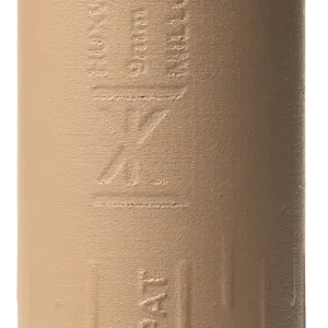HUXWRX Flow 9K Ti 9mm Titanium Suppressor (Flat Dark Earth FDE, 1/2x28 Booster Included)