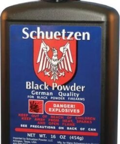 Schuetzen Wano 4FA (FFFFg) Ultra-Fine Black Powder | Authentic Flintlock Flashpan Priming Propellant (1-lb Canister)