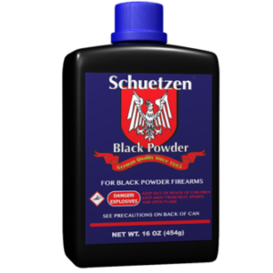 Schuetzen Wano 5FA (FFg Equivalent) Medium-Fine Black Powder | Pyrotechnic & Muzzleloading Propellant (1-lb Canister)