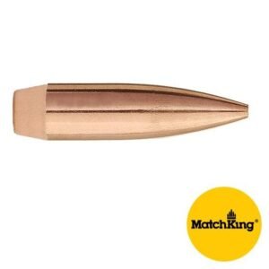 Sierra MatchKing Bullets | 22 Caliber (.224 Diameter), 69 Grain Hollow Point Boat Tail (HPBT), World-Class Match-Grade Rifle Bullets – Box of 100/500