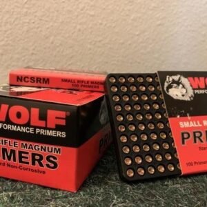 Small Rifle Magnum Wolf Performance Primers for Ammunition Reloading