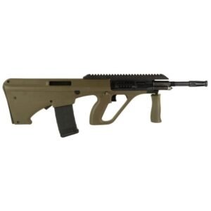 Steyr AUG A3 M2 NATO Semi-Automatic Rifle | 5.56x45mm NATO, AR-15 Magazine Compatible, 16-Inch Mannox Black Barrel, Extended Picatinny Rail, 30-Round Capacity
