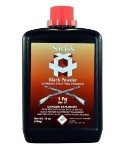 Swiss 1F (Fg) Black Powder | Match-Grade Coarse Propellant for Cannons and Large-Bore Rifles (1-lb Canister)