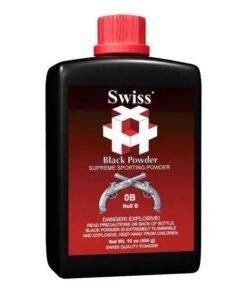 Swiss "Null-B" Black Powder | Ultra-Fine Special Pyrotechnic & Fuse Propellant (8-oz / 1/2-Lb Canister)