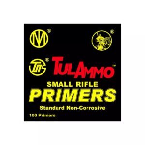 TulAmmo Small Rifle Primers | Reliable Non-Corrosive Ignition for Standard Rifle Calibers – Box of 1,000