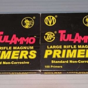 Tulammo Large Rifle Magnum Primers Box of 1000