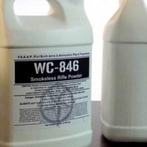 WC-846 Smokeless Rifle Powder | Military-Grade Spherical Propellant Comparable to Hodgdon BL-C(2) – Bulk 16 lb Container