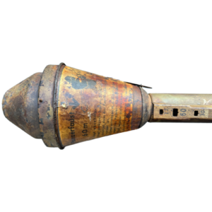 Original WWII German Deactivated Panzerfaust 60 Anti-Tank Rocket and Launcher | Wehrmacht Faustpatrone Recoilless Hollow-Charge Weapon