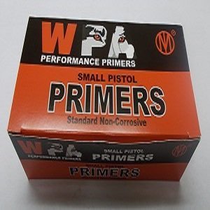 Wolf Performance Small Pistol Primers | Reliable Non-Corrosive Ignition for Standard Handgun Calibers – Box of 1,000