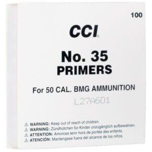 CCI #35 50 BMG Military Primers for Reloading Ammo