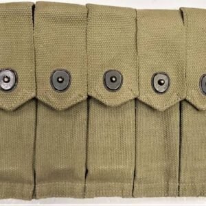 Original WWII U.S. Thompson 5-Pocket Magazine Pouch