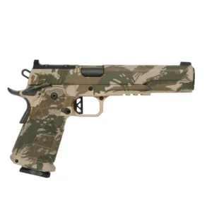 Kimber 1911 DS Warrior 10mm Pistol, 6" Barrel, Rhodesian Cerakote Camo, Optics-Ready, 18-Round